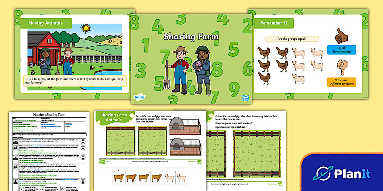 Foundation Number Equal Sharing and Grouping Lesson 4