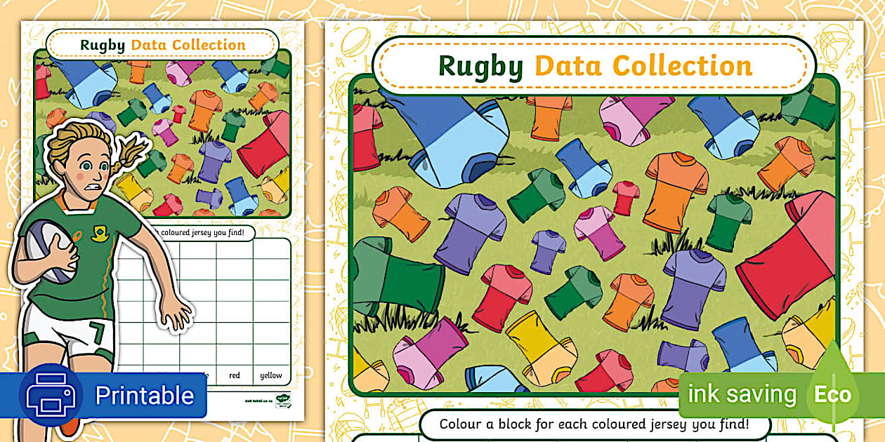 Rugby Data Handling | Maths | Foundation Phase | Twinkl SA