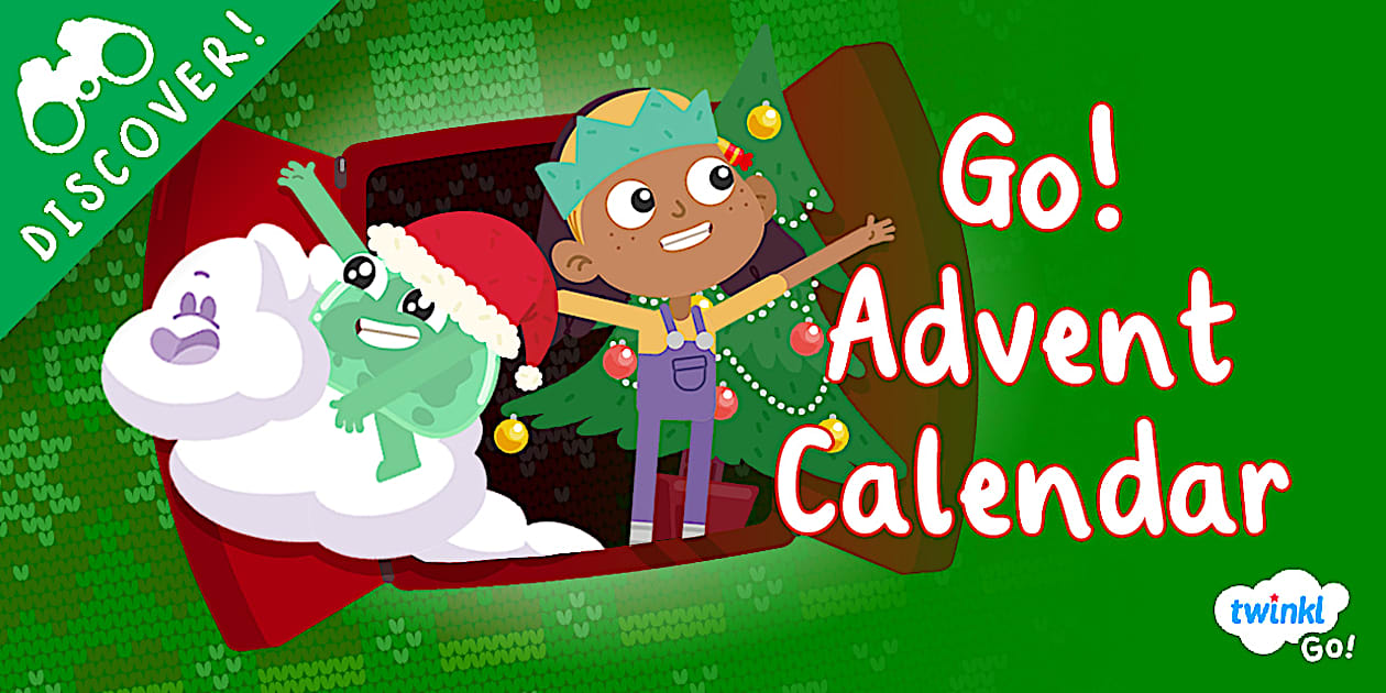 Online Interactive Advent Calendar Twinkl Go Twinkl