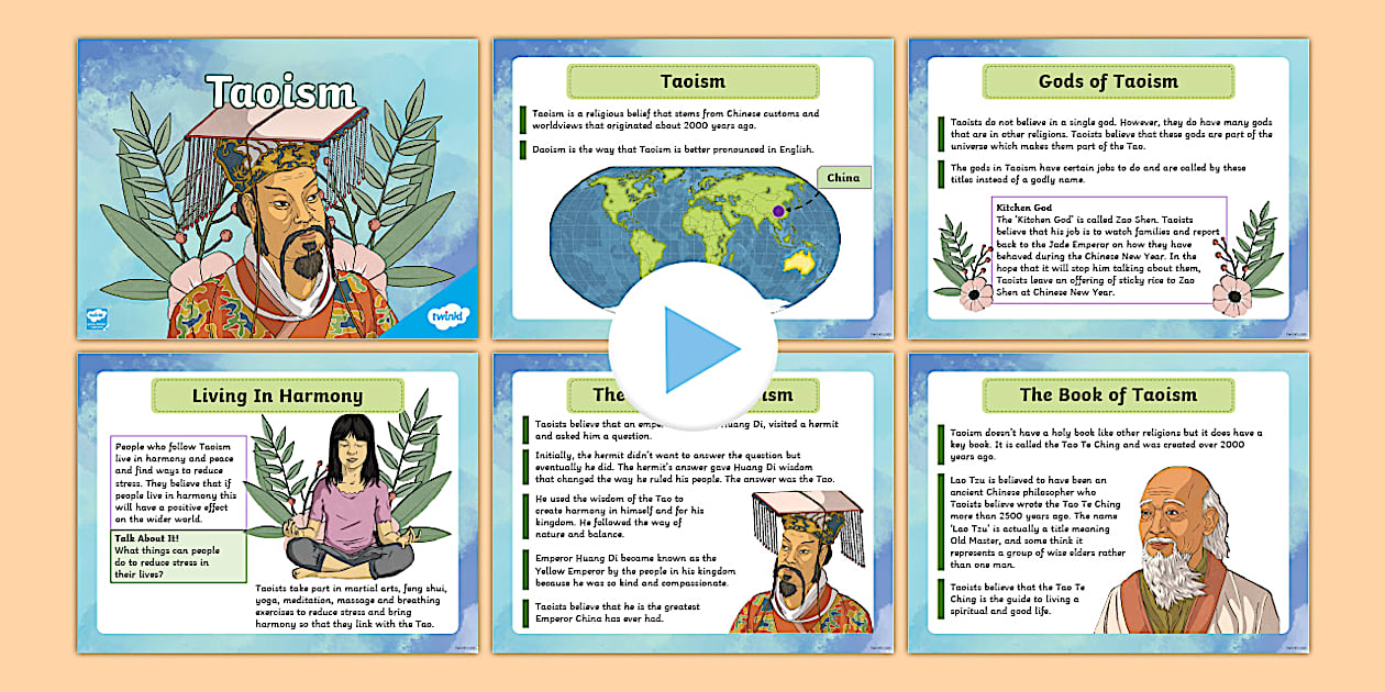 Ks2 Taoism Powerpoint Teacher Made Twinkl