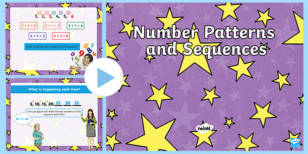 Patterns and Sequences PowerPoint | Number Algebra | Twinkl