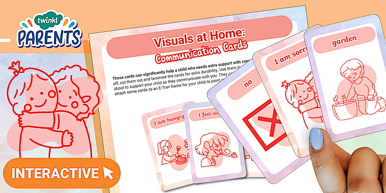 Visuals at Home: Communication Cards