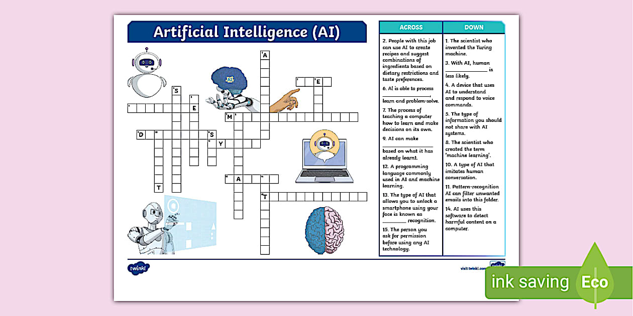 Deep Learning Crossword Artificial Intelligence Crossword