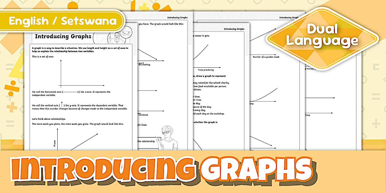 Gr 7 Math Graph Grade 7 Maths - Term 3 - Introducing Graphs - Notes and Activity Sheet