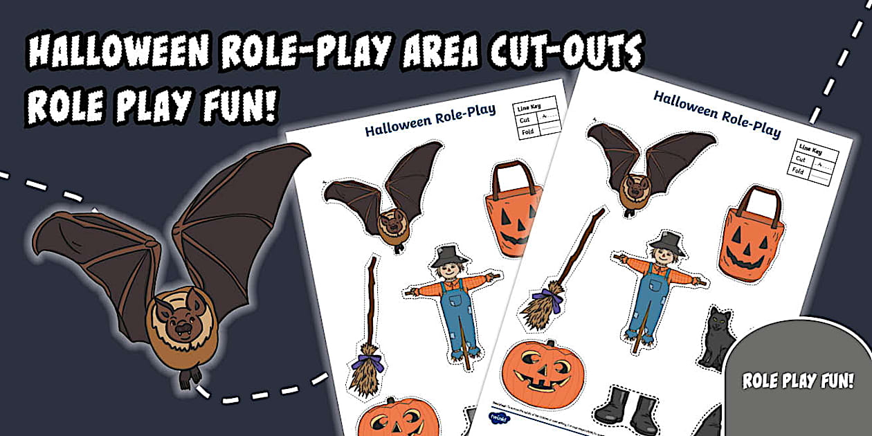 Halloween Role-Play Area Cut-Outs