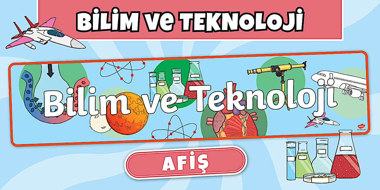 Bilim ve Teknoloji Haftası | Afiş