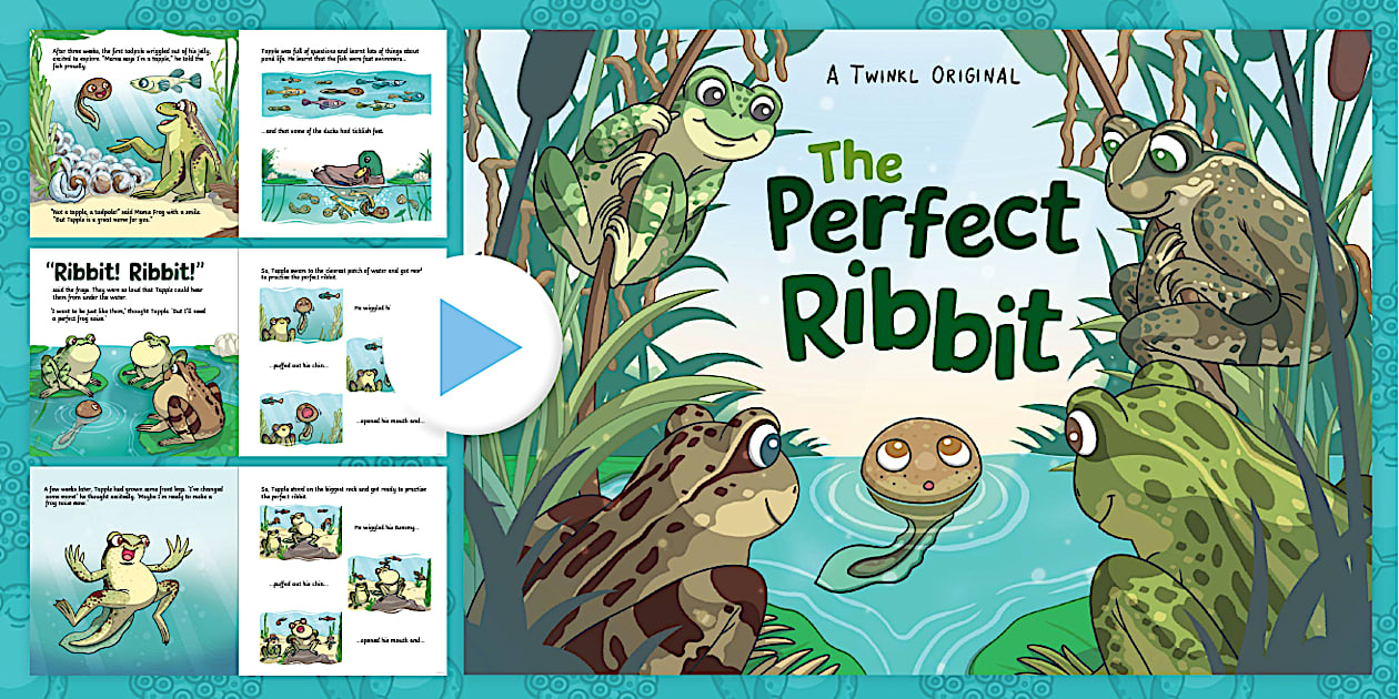 The Perfect Ribbit Story PowerPoint (Hecho por educadores)