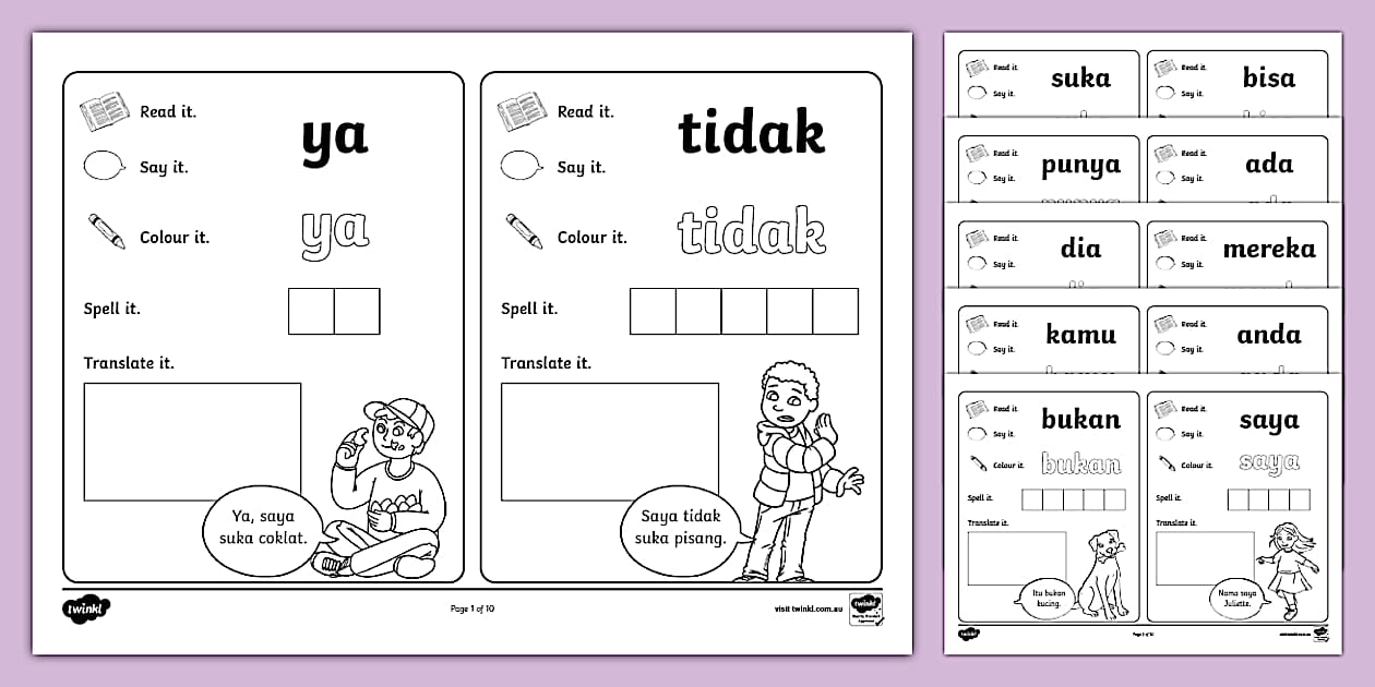 indonesian-high-frequency-words-activity-booklet-twinkl