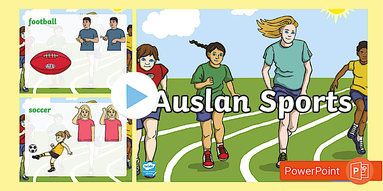 Auslan Sports PowerPoint
