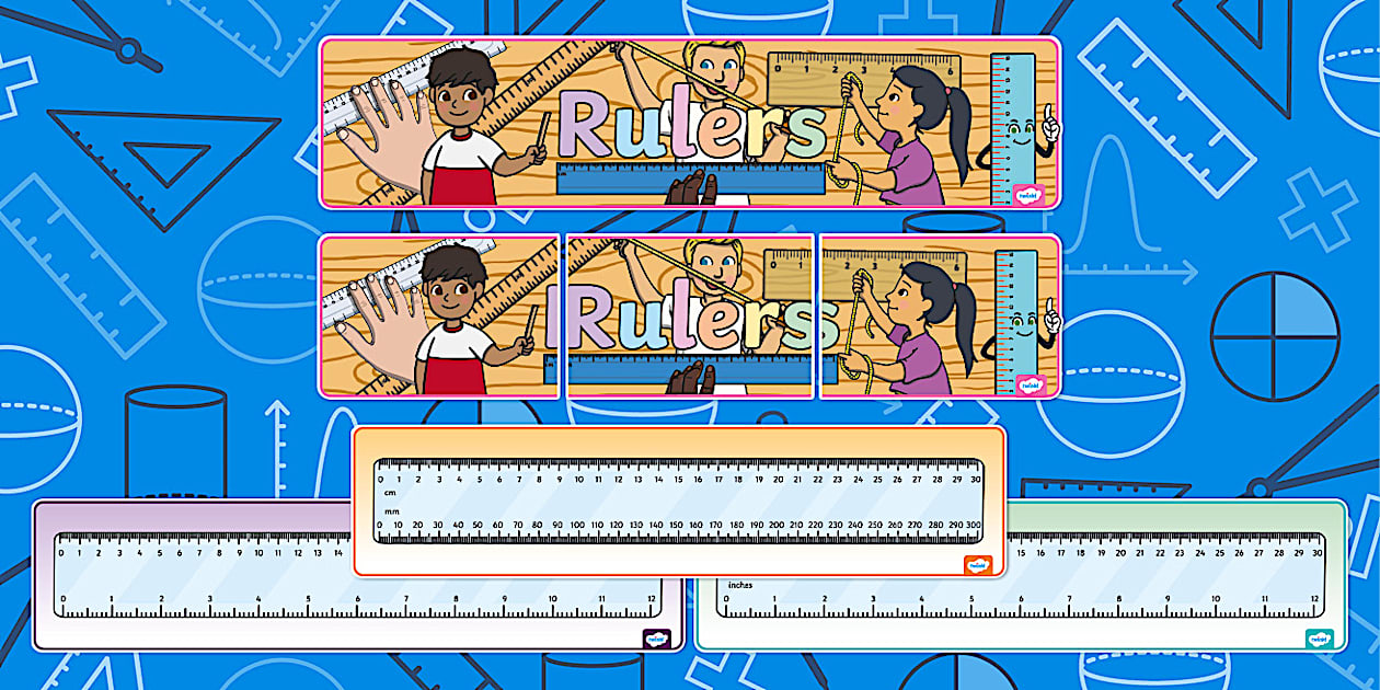 Ruler Display Banners (Teacher-Made) - Twinkl