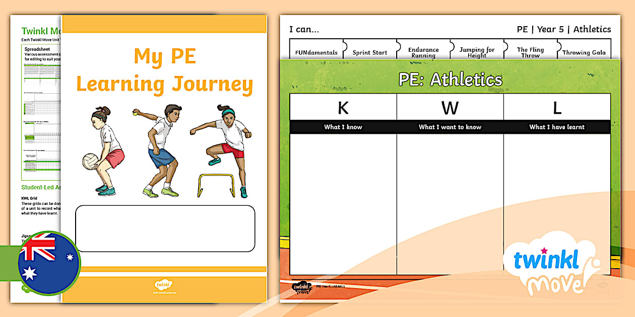 Move PE Year 5 Athletics Assessment Pack (teacher made)