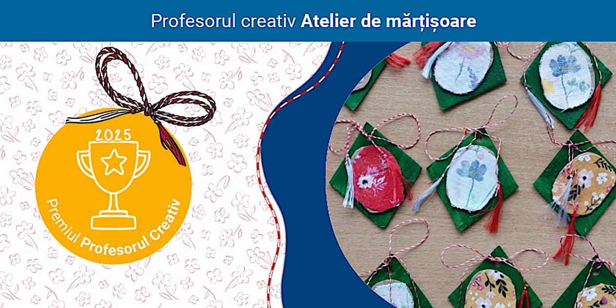 Creativ R Mărțișor textil: Buciurcă Maria – Atelier de mărțișoare 2025