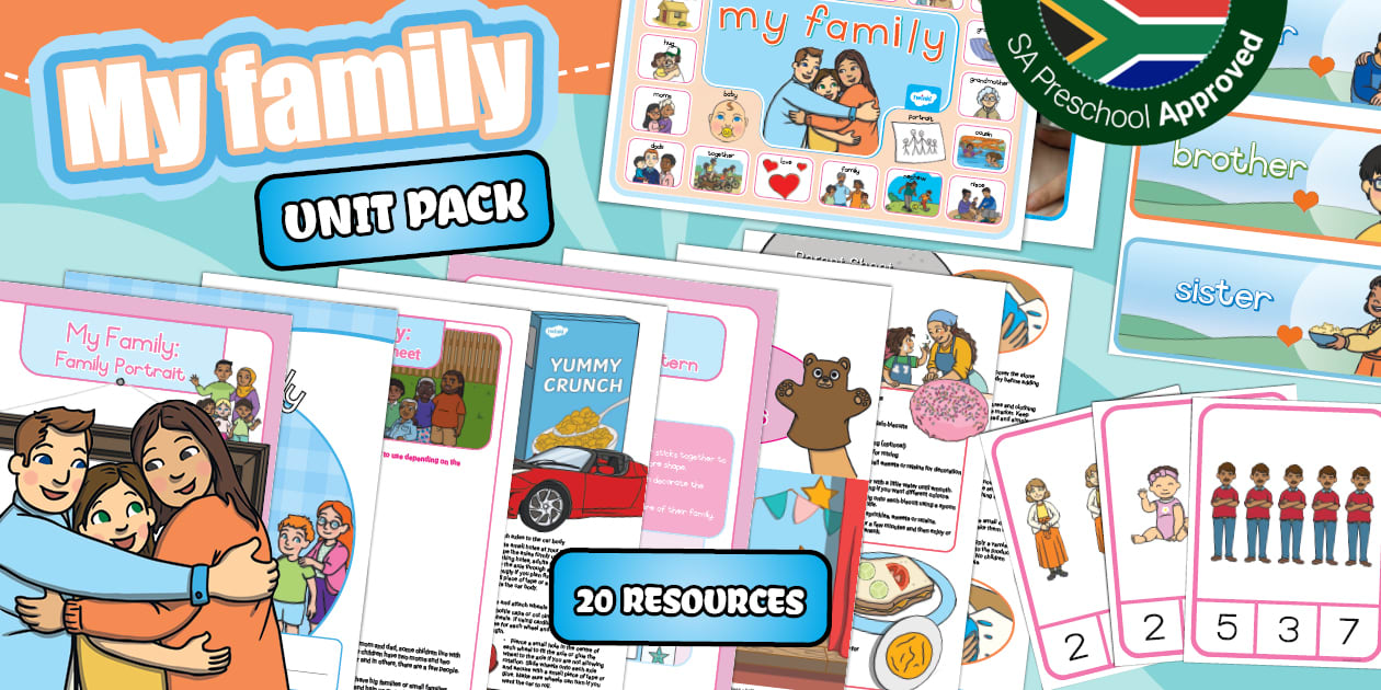 Preschool: My Family - Resource Pack