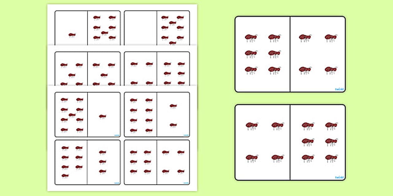 Ant Counting Number Bonds to 10 (teacher made) - Twinkl