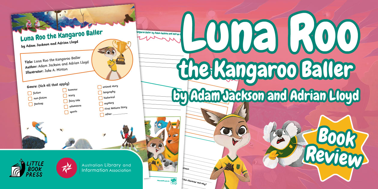 Luna Roo Design NSS 2026 Book Review: Luna Roo the Kangaroo Baller