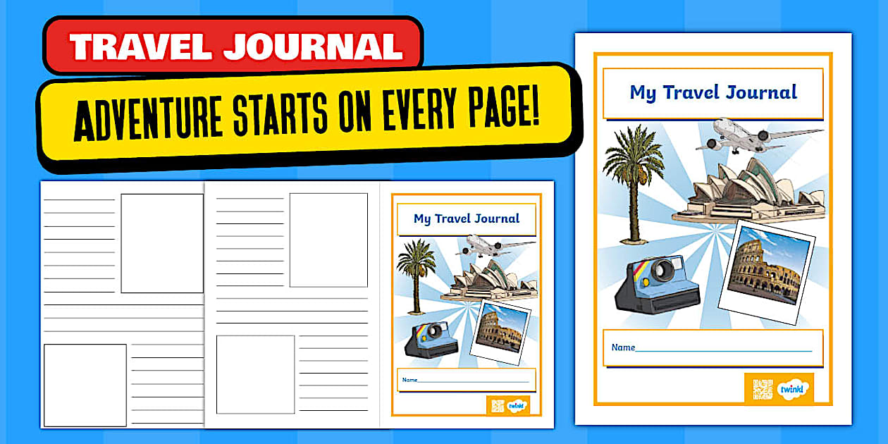 Travel Journal - Twinkl English
