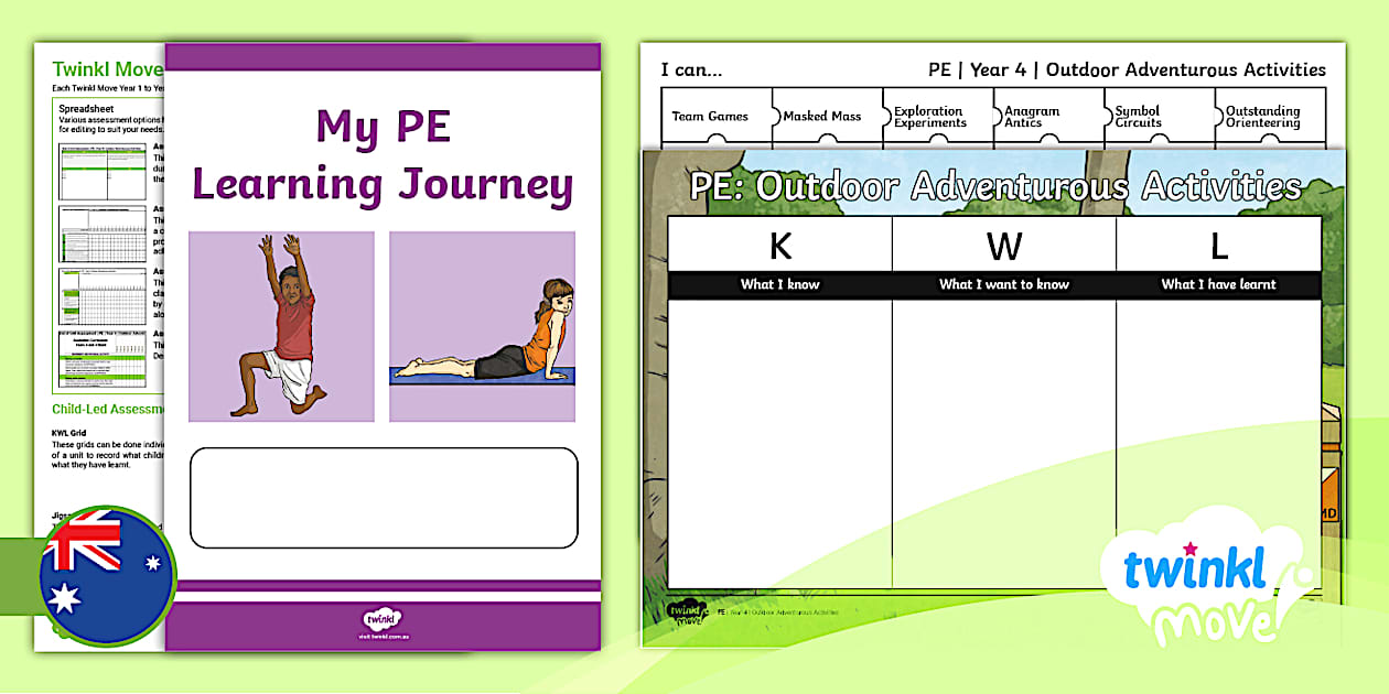 Move PE Year 4 OAA Assessment Pack (teacher made) - Twinkl