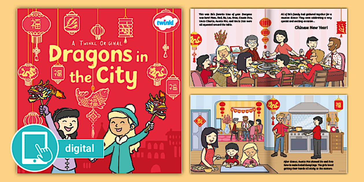 Chinese New Year: Dragons in the City eBook (Teacher-Made)