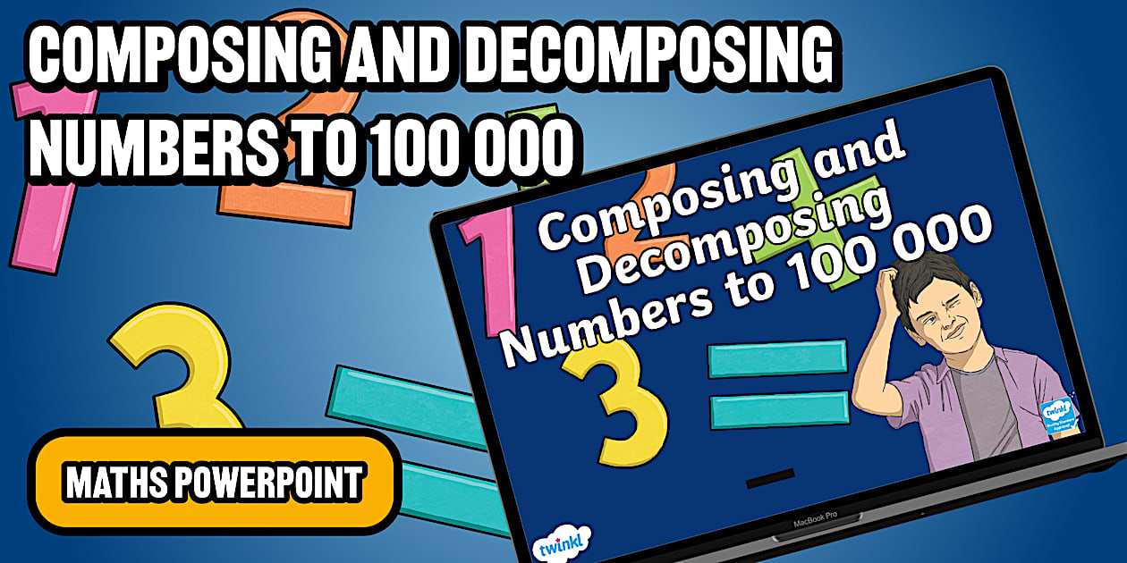 Compose and Decompose Numbers to 100 000 PowerPoint Lesson