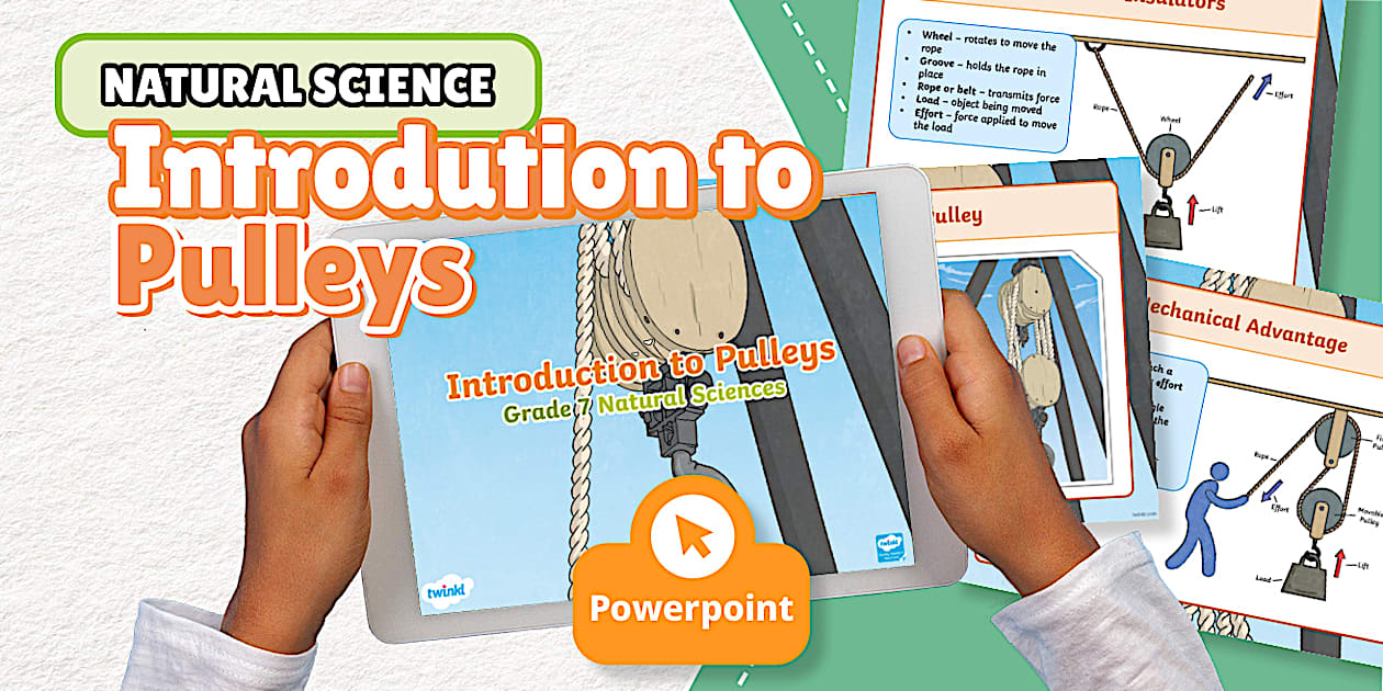 Gr7 Technology Term 3 - Introduction to Pulleys - PowerPoint