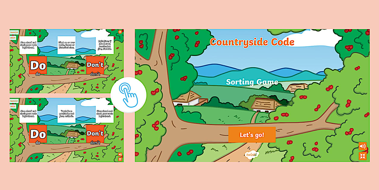 Countryside Code Interactive Sorting Activity (teacher made)