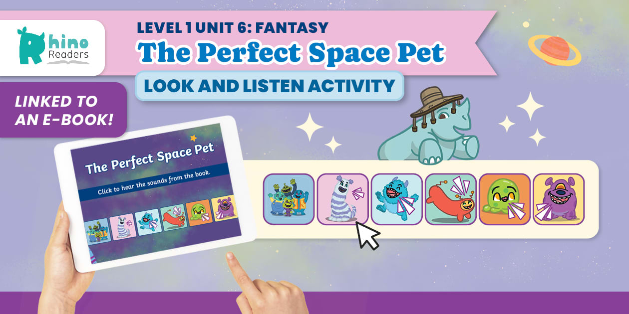 The Perfect Space Pet - Look and Listen Activity