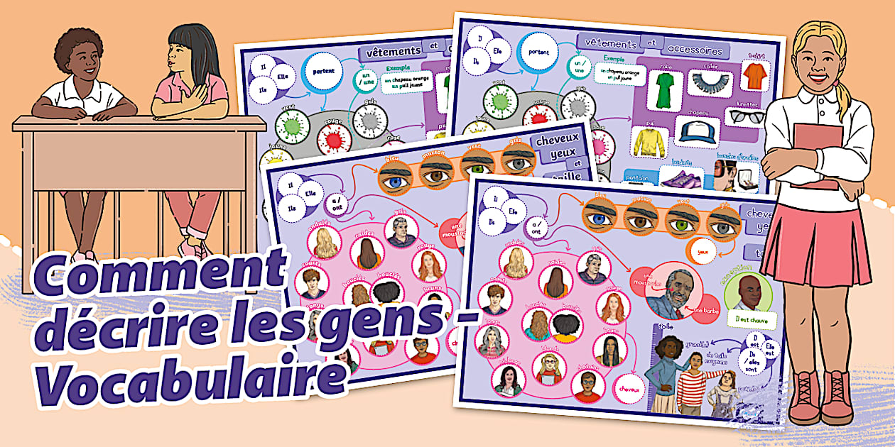 Le vocabulaire de la description