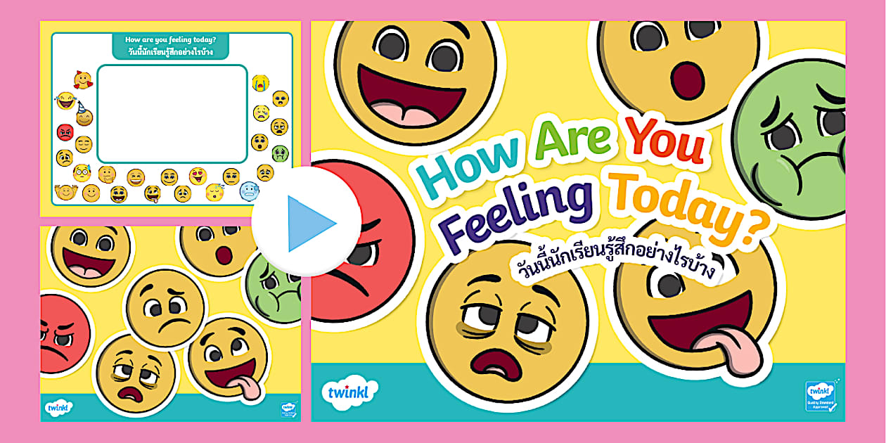 FREE! - Twinkl x ClassPoint How are you feeling today? PowerPoint