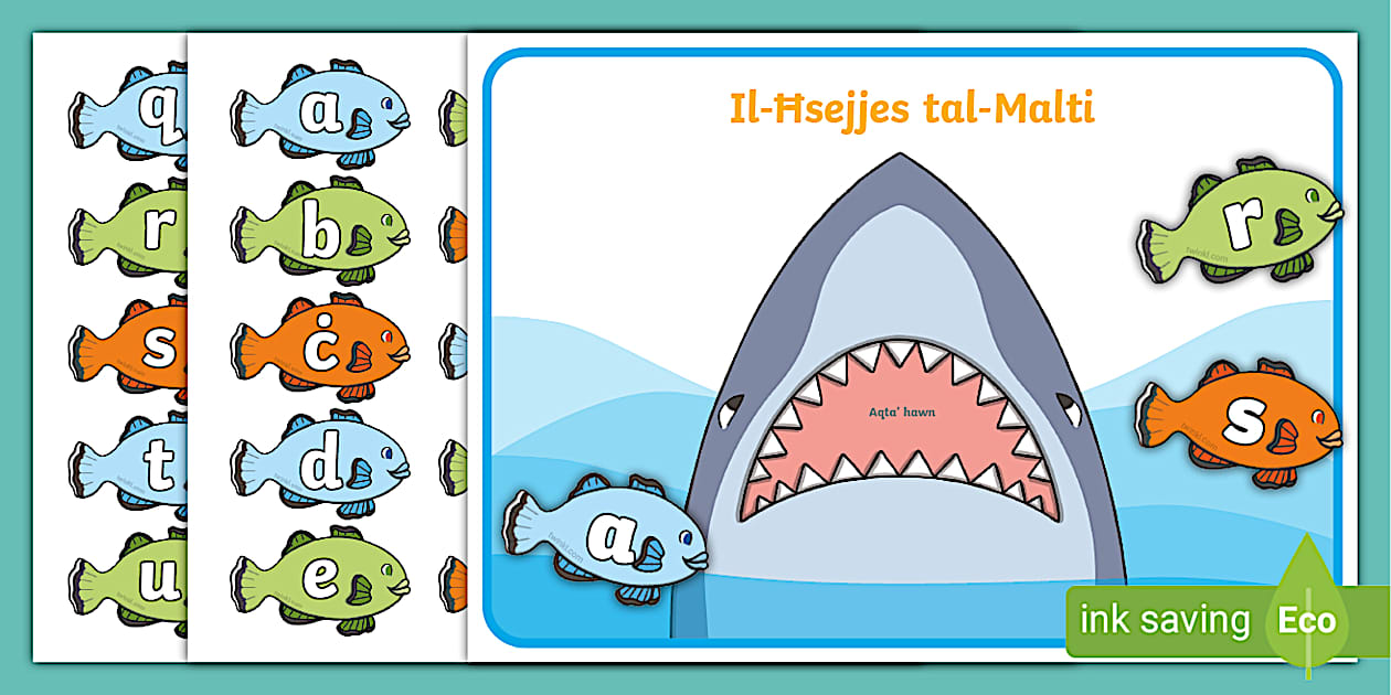 Logħba: L-ewwel ħsejjes tal-alfabett Malti - Twinkl