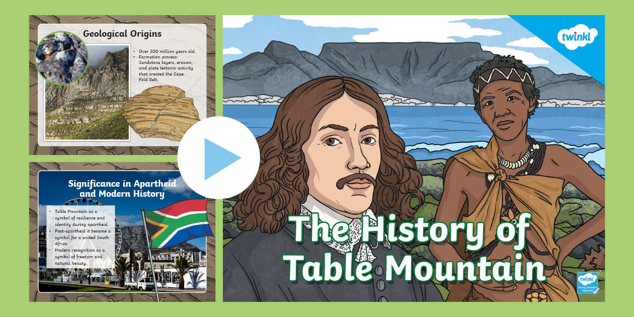The History Of Table Mountain South Africa PowerPoint the-history-of-table-mountain-south-africa-powerpoint