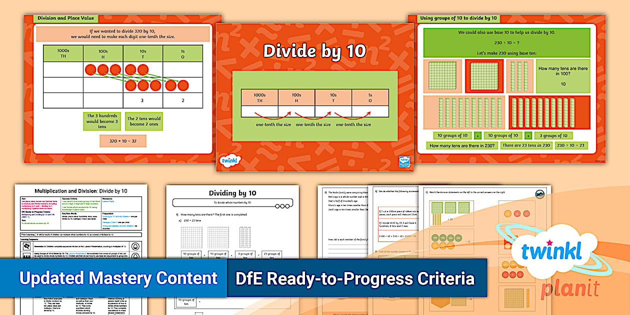 👉 Y4 Place Value to Multiply and Divide Planit Maths Lesson 17
