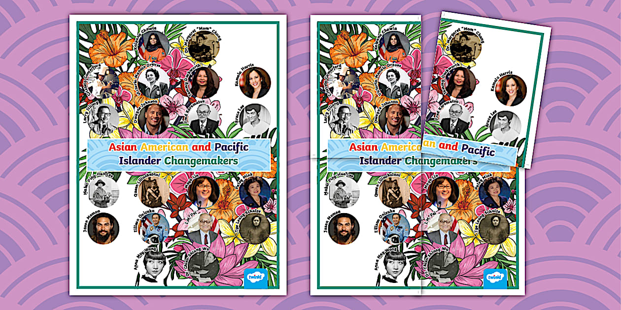 Asian American and Pacific Islander Changemakers Poster