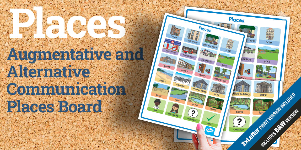 AAC Places Board for Learners