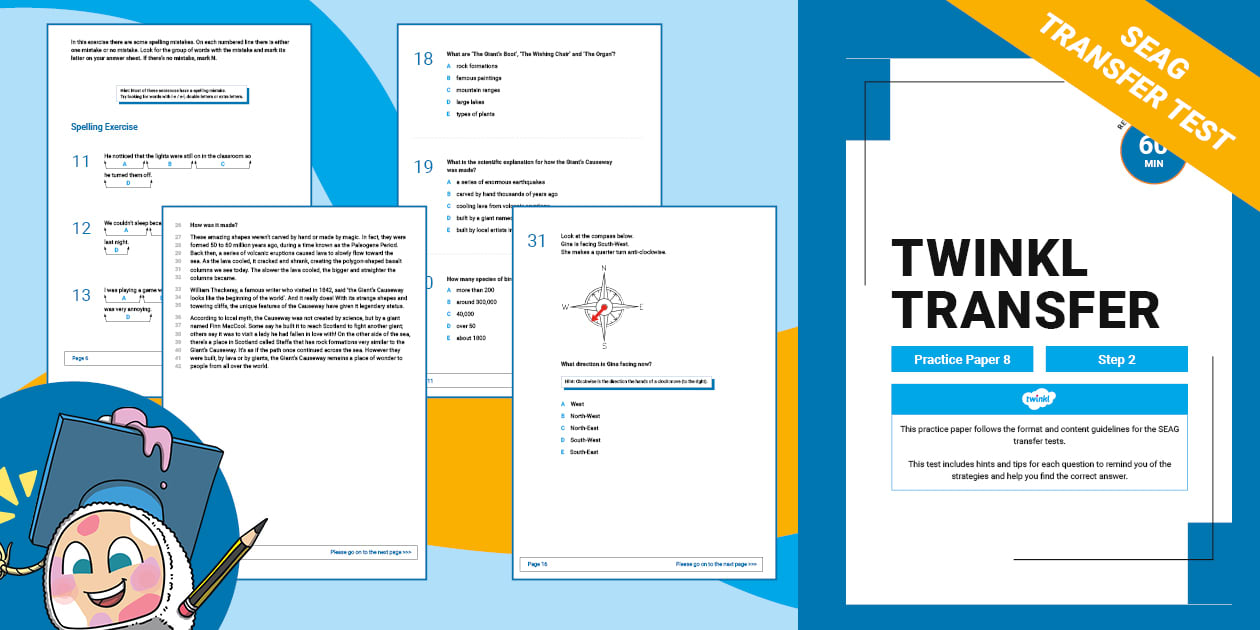Transfer Test Step 2 Practice Paper 8