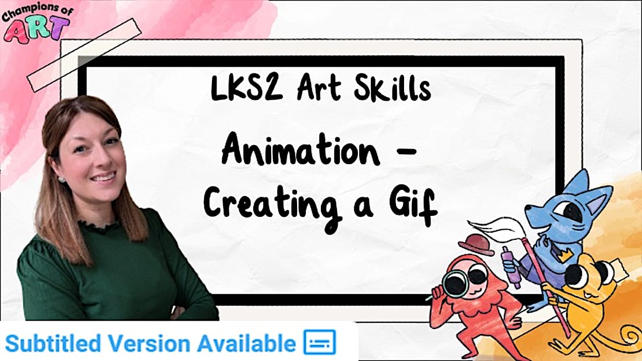 Animation - Creating a Gif - Art Concept Video