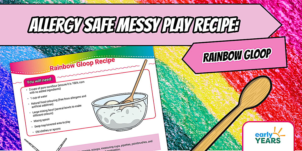Rainbow Gloop Recipe