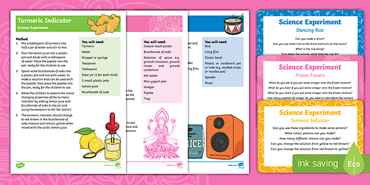 Diwali Science Experiments Resource Pack - Twinkl
