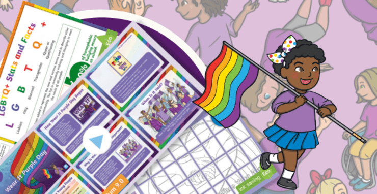 Wear Purple Day 2025 Poster