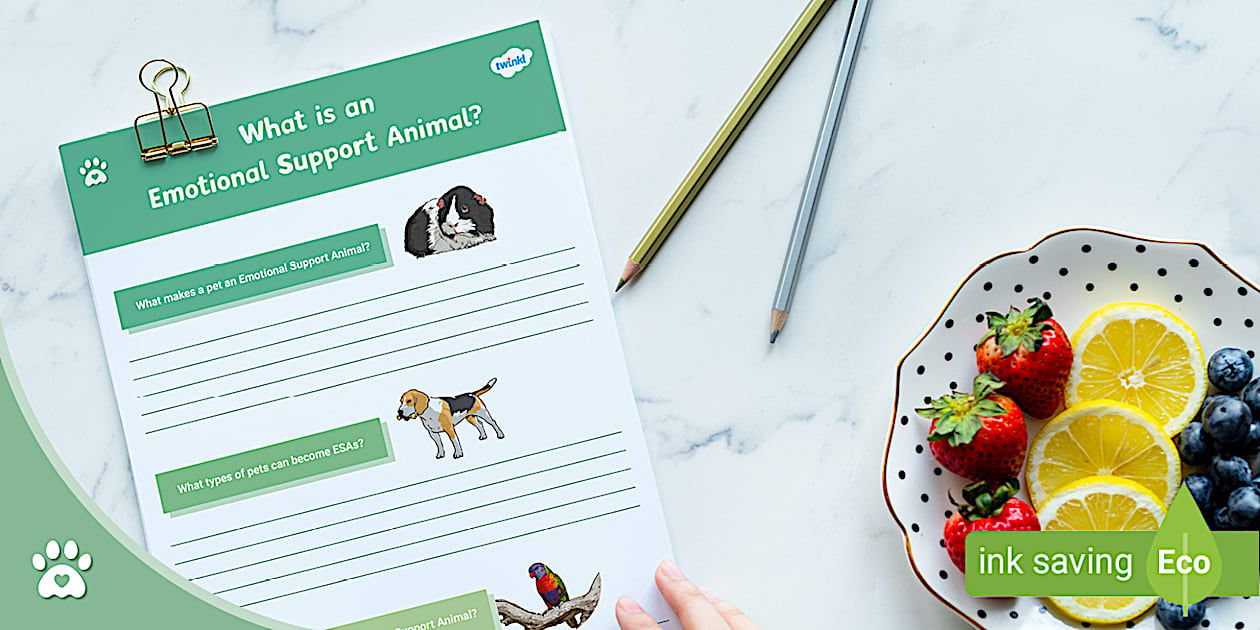 Image 6 for Emotional Support Animal Template