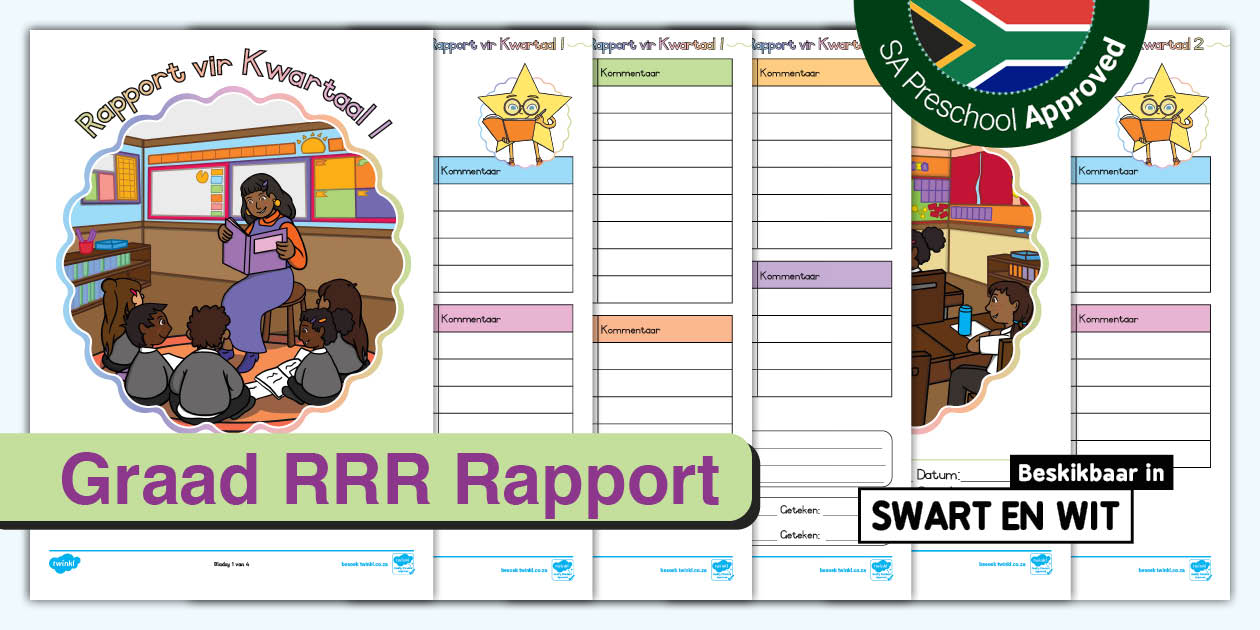 Paraksh Rrr Voorskool - Graad RRR Raporte