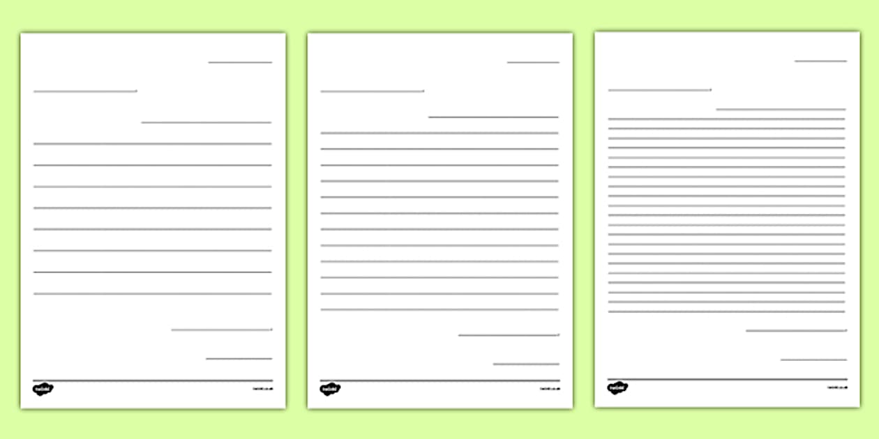 Letter to Future Teacher Writing Template Worksheet - New Teacher ...