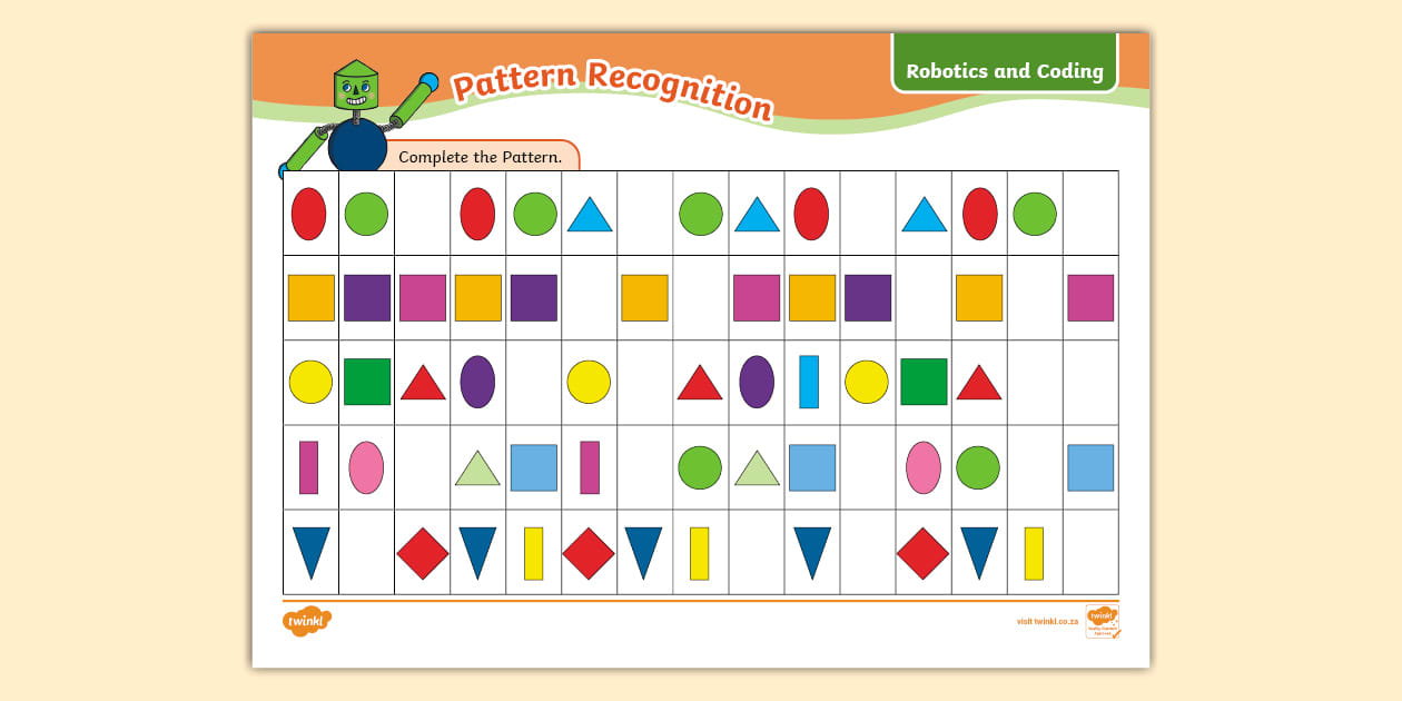 Robotics and Coding: Patterns - Complete the Patterns