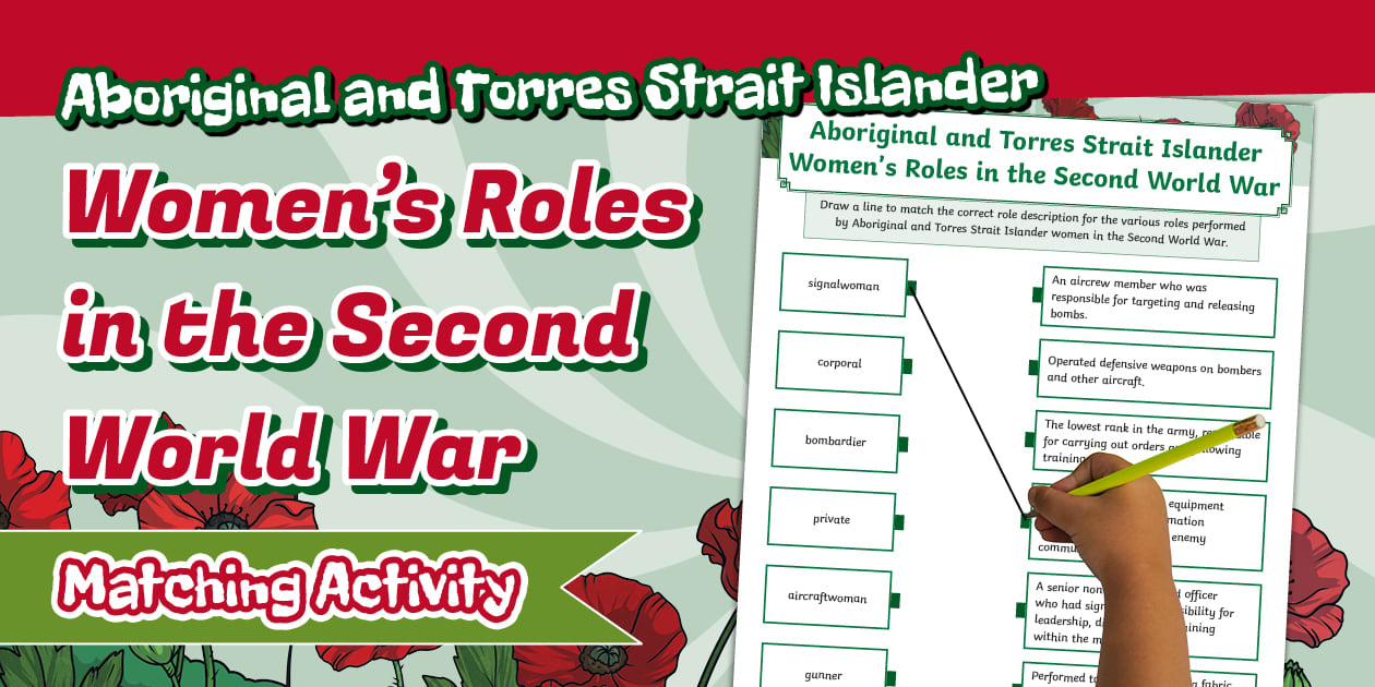 Aboriginal and Torres Strait Islander Women's Roles in the Second World ...