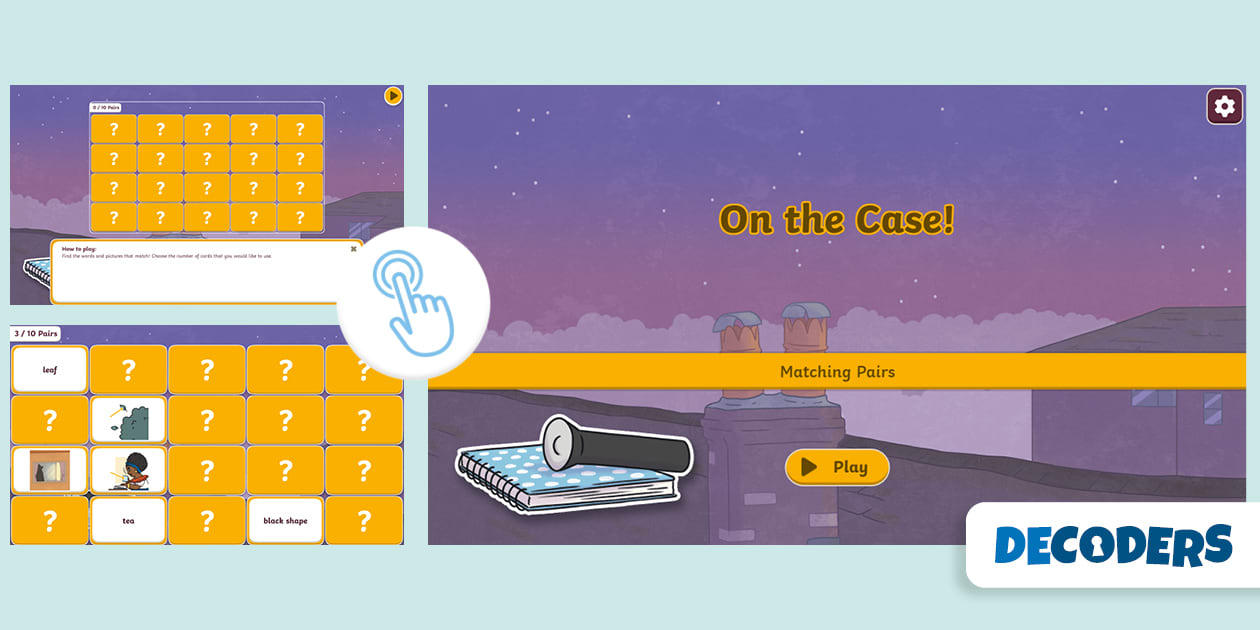 Commut Word Level On the Case!: Interactive Word Level Activity - Decoders