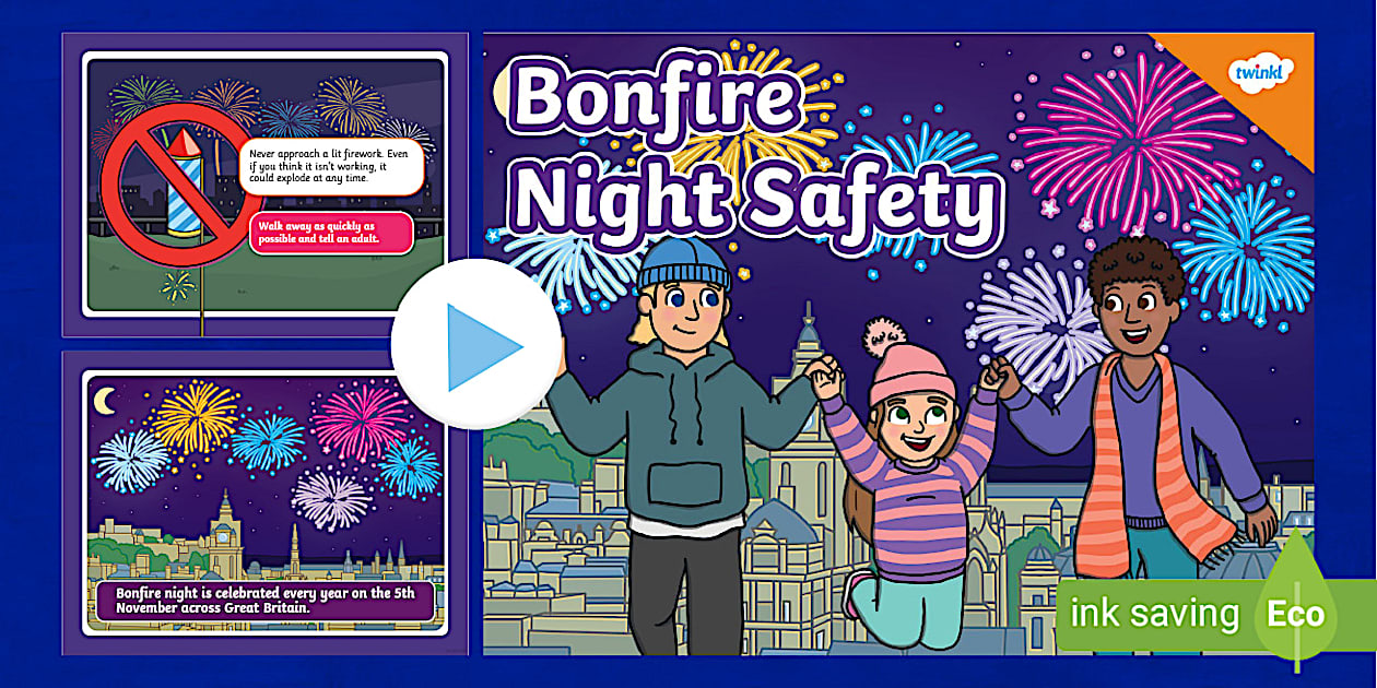 Bonfire Night Safety PowerPoint KS1 | Twinkl