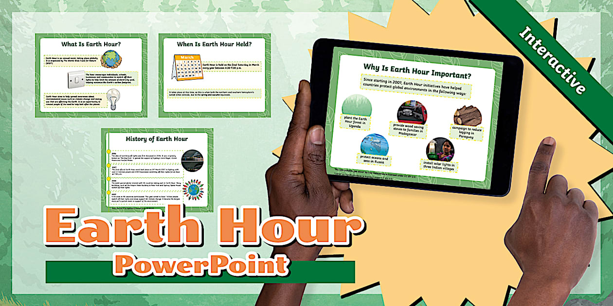 Twinkl Australia 3-6 Earth Hour PowerPoint