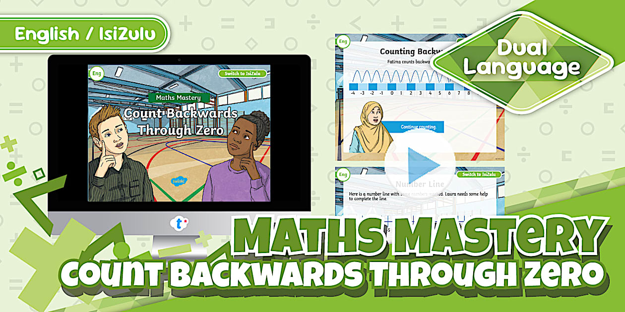 Grade 4 Count Backwards Through Zero Place Value Maths Mastery PowerPoint