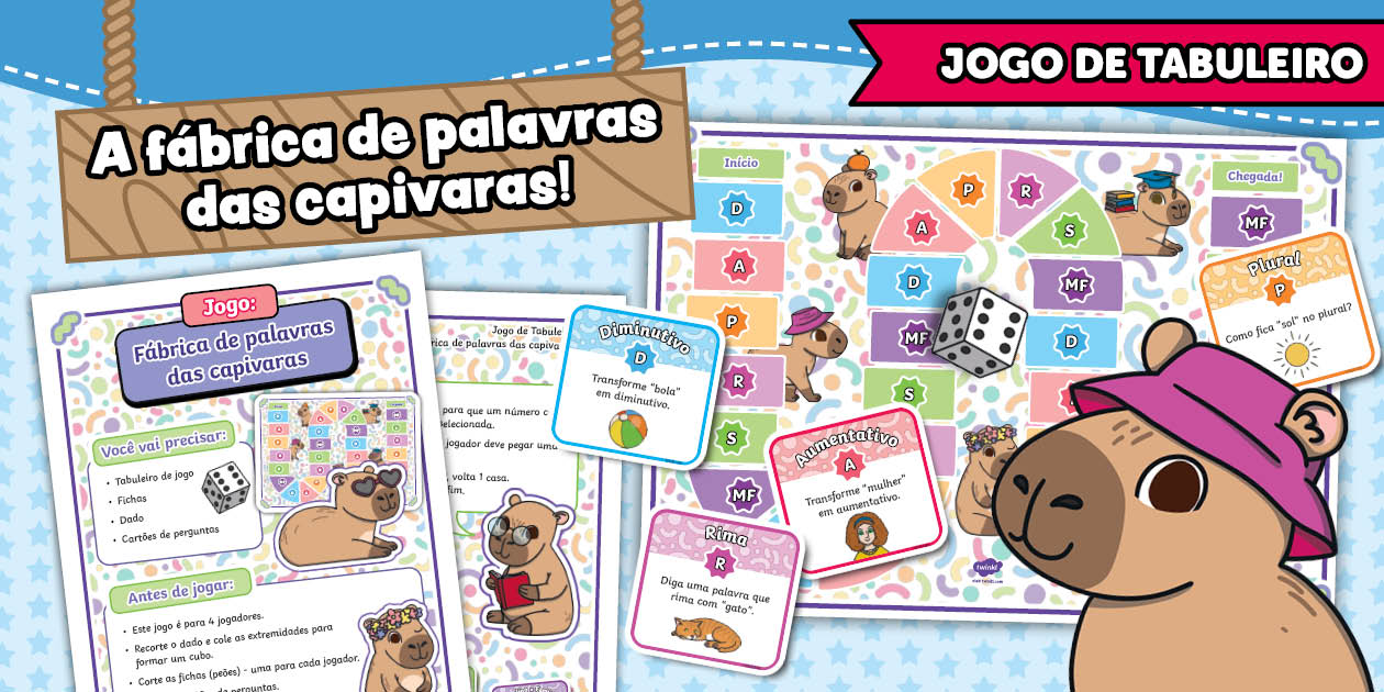 Jogo de Aprendizagem: Palavras no Ensino Fundamental