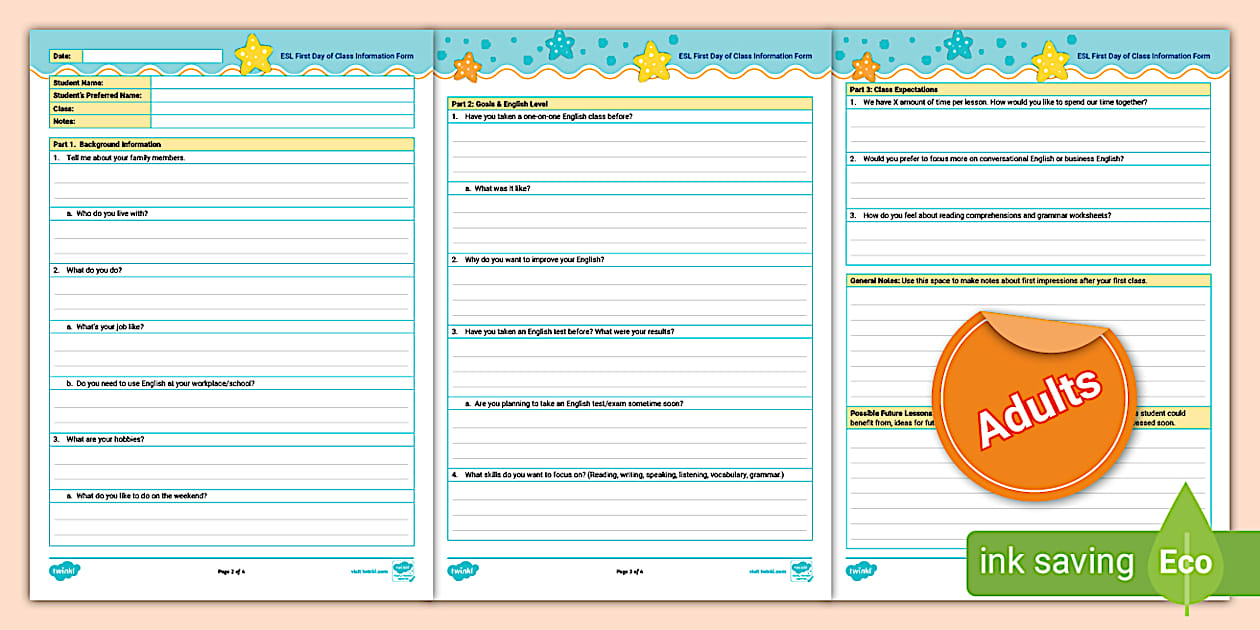 esl-first-day-of-class-information-form-adults-twinkl
