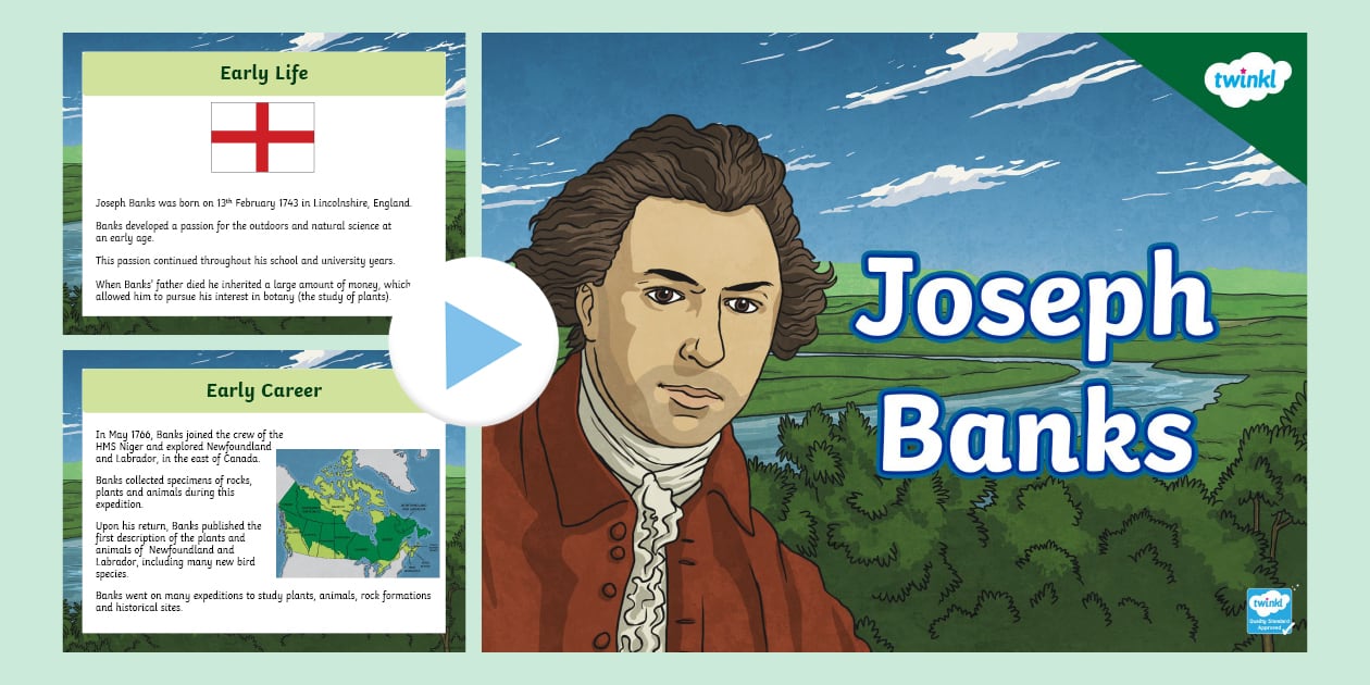 Joseph Banks Information PowerPoint